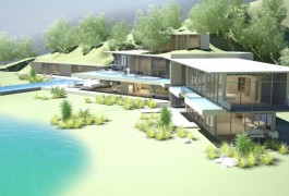 Helena Bay Beachfront Vacation Lodge & Resort Facilities | Residential Architecture | Logan Architects